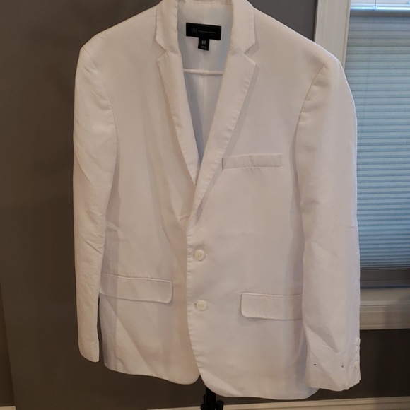 I-N-C Mens Flip Sequin Blazer Jacket